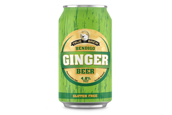 True Brew Ginger Beer - 375ml Cans