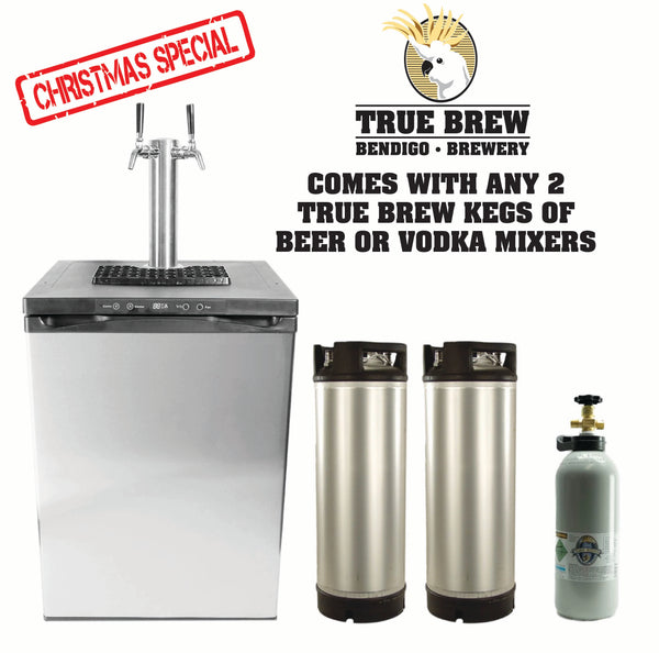2 tap kegerator package - CHRISTMAS SPECIAL