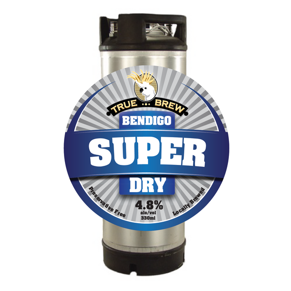 Super Dry 19lt Keg - PICK UP ONLY